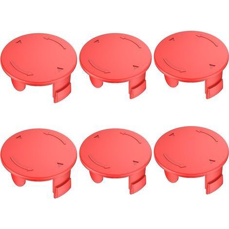 1600A00X61 / 1600A00DU0 / F016L72438 6 pièces Couvercle de bobine de rechange pour coupe-bordures Bosch ART 30-36 LI (1/5)