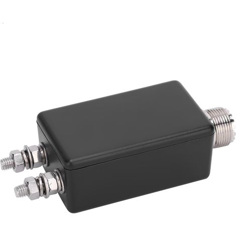 Balun miniature 1:1, antenne HF ondes courtes adaptée aux stations QRP extérieures et au mobilier. (1/5)