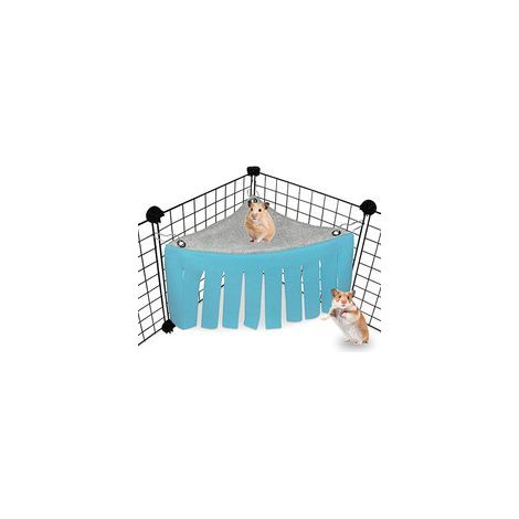 2 Stück Versteck für Haustierkäfig Wendezelt für Hamster, Meerschweinchen und kleine Nagetiere Gemütlicher und unterhaltsamer Unterschlupf (1/5)