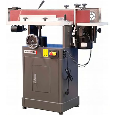 Ponceuse à bande oscillante 2 200 W – Longueur bande 2 260 mm – Largeur bande 150 mm – Raccord aspiration 100 mm – Pour ponçage bois dur – Holzprofi (1/5)