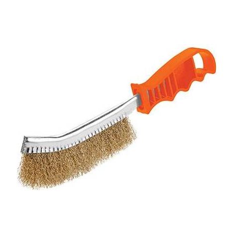 12,00000000000000000000 x BROSSE SPID EN ACIER BRUNI 323010 WOKIN
