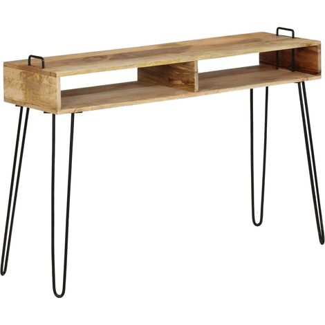 Konsolentisch Mangoholz Massiv 115 x 35 x 76 cm