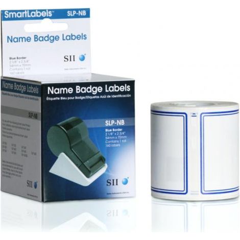 SLP-NB BLUE FRAME LABEL 54X70MM 160 LAB/ROLL 1 ROLL/BOXSeiko Instruments - Consumables