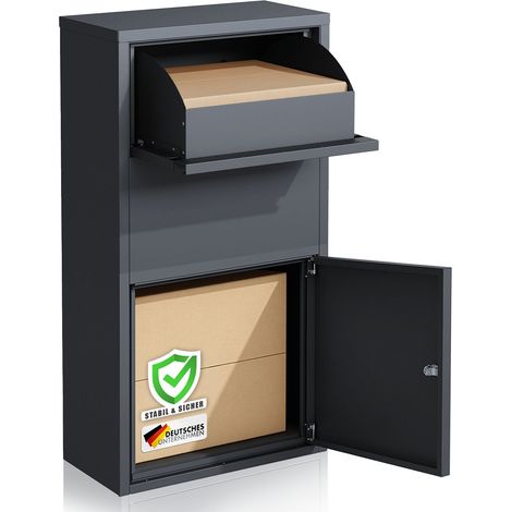 Paketbox Clement Praktische Paketkasten mit Klappensystem & Schloss