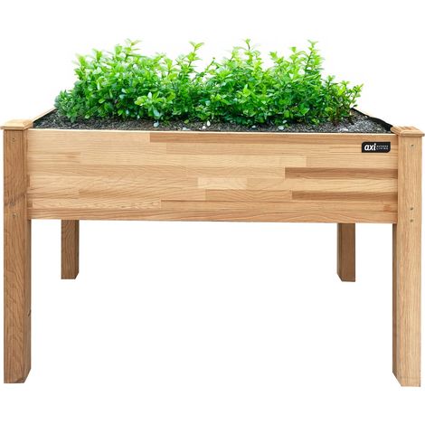 Axi Jardinière Surélevée, Marron Jardinière Bois De Pruche 100 % Fsc - 122 X 61 X 78 Cm - Format Pratique Pour Le Jardin / Balcon / Patio (1/5)