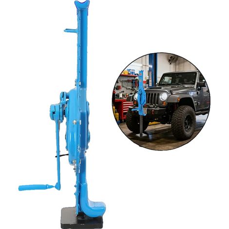 Gato hidráulico manual, carga máxima 3000 kg, altura ajustable 73-109 cm, construcción de acero, diseño portátil, peso 8 kg. (1/5)