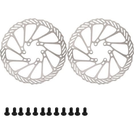 2 Disques de Frein à Disque pour Vélo 160mm - Léger, Dissipation Thermique Rapide, Acier Haute Dureté pour VTT (1/5)