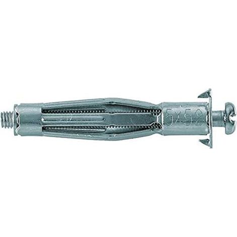 fischer taco metálico, Gris, 5 x 65 Schraube