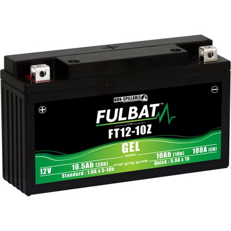 FULBAT FUL GEL Batterie - FT12-10Z / YT12-10Z (Gel, wartungsfrei) (1/2)