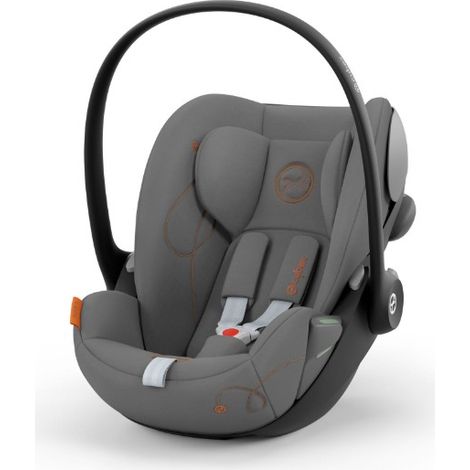 Cybex Gold Seggiolino Auto Cloud G i-Size Ece R129 - dalla nascita ai 20 mesi - Lava Grey Comfort