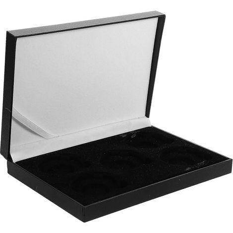 Boîte de rangement pour pièces de monnaie noires, contenant commémoratif compatible avec la maison (1/5)