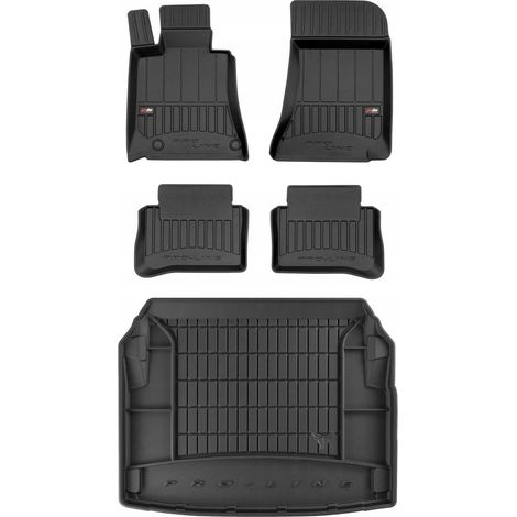 SET Alfombrillas de goma 3D Mercedes E W212 Sedán 2009-2016 (1/5)