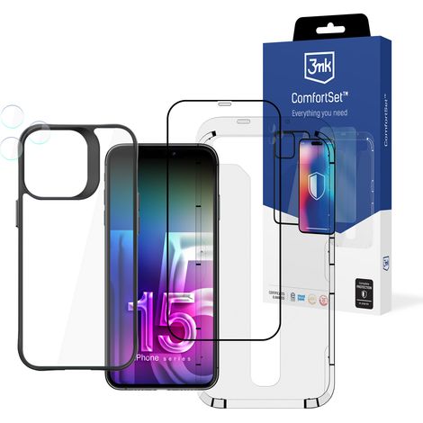 Apple iPhone 15 Pro Max - Set Comfort 4 in 1 3mk