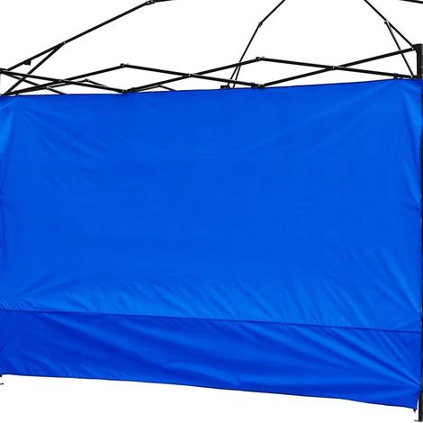 Panneau Latéral Instantané pour Gazebo – Toile Pare-Soleil – Pour Gazebo Pop Up – 1 Pièce – Protection Solaire et Intimité-Bleu-A style (1/3)