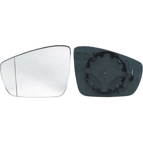 Verre de rétroviseur gauche asphérique Volkswagen Polo 5 2009-2017
