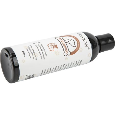 Shampoing pour animaux de compagnie 237 ml, apaisant pour peaux sensibles, nettoyant et revitalisant pour chiens et chats. (1/5)