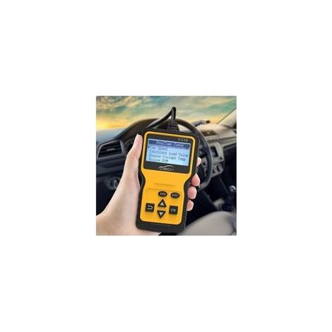 MP69033 OBD2 Scanner Universel Lecteur de Code d'erreur de Moteur, Outil de Diagnostic Can pour Tous Les protocoles OBD II Voitures Depuis 1996, jaune (1/5)