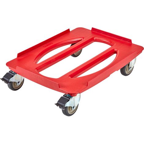 Socle rouleur Camdolly pour UPC400 et EPP180XLT - 64.3 x 47 x 18.5 cm - 63.1 x 46.9 cm - Cambro