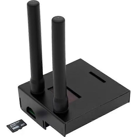 Kit MMDVMHSDualHat Duplex spot V1.3 pour Raspberry Pi Zero W, avec écran OLED, carte SD 16 Go, antenne et boîtier métallique (1/5)