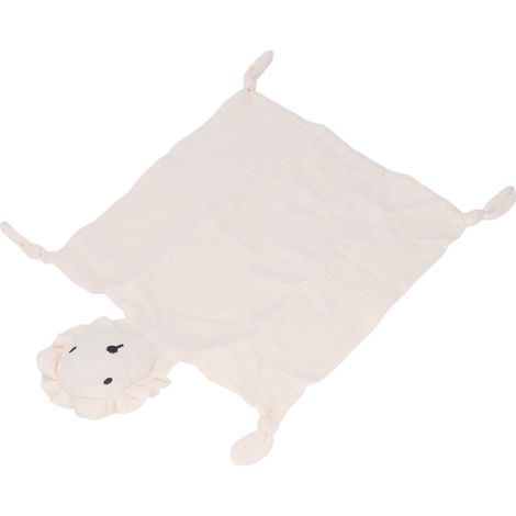 Couverture de sécurité pour bébé, douce et lavable en machine, en peluche de coton, jouet câlin pour tout-petits garçons et filles. (1/5)