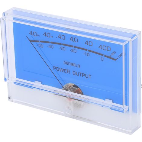TN‑105‑S0518 Amplificateur de puissance audio haute précision avec connecteur de niveau dB, vumètre rétroéclairé (1/5)