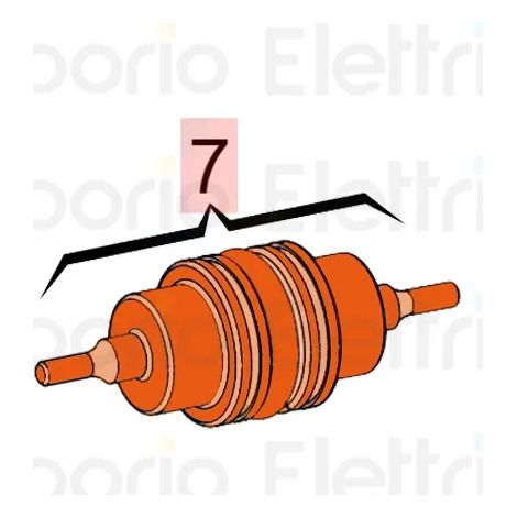 faac pièce détachée piston de commutation +o-ring (418748) 63003459 (1/3)