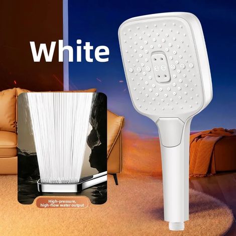 Pommeau de douche extra large (blanc)