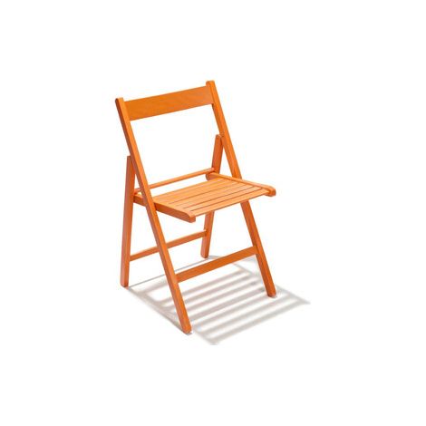SEDIA PIEGHEVOLE LIBERTY ARANCIO 4 PZ