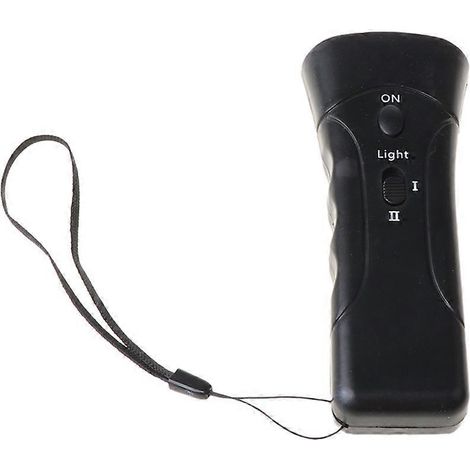 LED-Ultraschall-Hundetrainingsgerät mit Trompetenfunktion und Stoppfunktion – Antibellgerät für Hunde – Bellstopper – Haustierzubehör