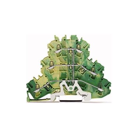 WAGO 2002-3207 6 BLOC DE BORNES ÉLECTRIQUE 5,2 MM 93,3 MM 69,5 MM VERT (1/2)
