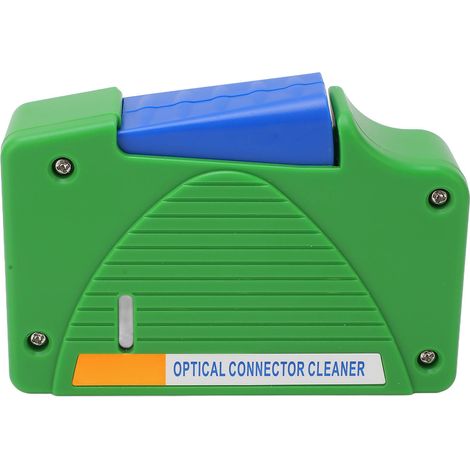 Ortviai Boîte de Nettoyage pour Connecteurs Fibre Optique AUA-550 ABS, 550 nettoyages, compatible SC/FC/LC/ST (1/3)