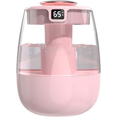 Ortviai USB humidifier with hygrometer for home, office, plants and car--DTEKGAZ