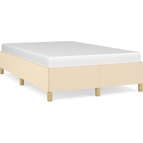 Giroletto senza Materasso Crema 120x200 cm Tessuto vidaXL (1/5)