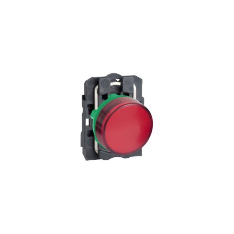 Harmony voyant rond Ø22 - IP66 - rouge - LED intégrée - 120V - XB5AVG4