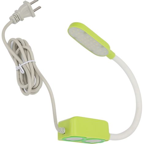 1 Lampe machine à coudre, LED 30 perles, intensité variable tactile, bras flexible, base magnétique, patchs lumineux (1/5)