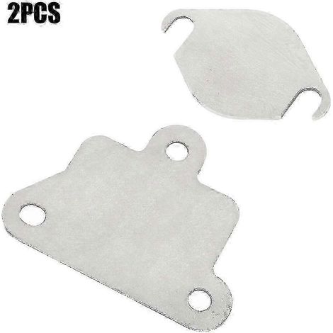 Kit de 2 plaques d'obturation pour vanne EGR pour Ford PX PX2 Ranger et Mazda BT50 3.2L 2.2L Diesel, suppression EGR haute dureté