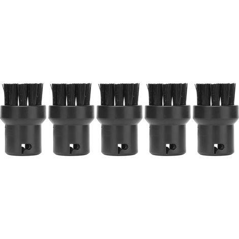 Lot de 5 brosses et accessoires de nettoyage pour Karcher SC1 SC2 SC3 SC4 SC5, brosse vapeur noire, outil multifonction (1/5)