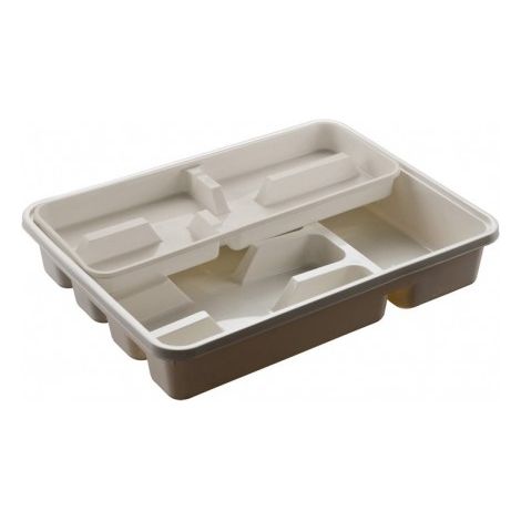 BANDEJA CUBIERTOS DOBLE - EHLIS
