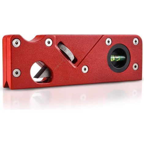 Raboteuse à bois - Plaqueuse de chants manuelle pour le travail du bois, outil de bricolage à main (rouge) (1/5)