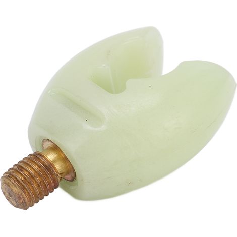Support de Canne à Pêche Lumineux Télescopique pour Pêche Nocturne - Flexible avec Embout Blanc