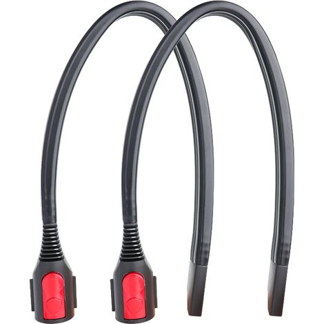 Bocchetta di aspirazione stretta, piatta e pieghevole per aspirapolvere Dyson V7 V8 V10 V11, 2 pezzi, 580 mm, per la pulizia degli angoli. (1/4)