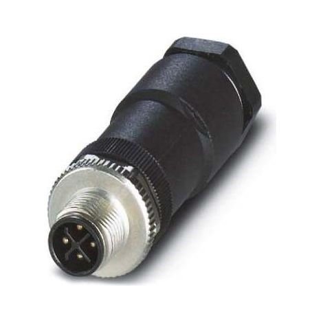 Phoenix Contact 1404641 Sensor-/Aktor-Steckverbinder, unkonfektioniert M12 Stecker, gerade Polzahl (1/2)