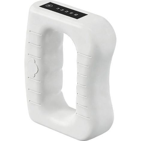 Massaggiatore - Anello fasciale - Recupero muscolare - Design senza fili - 14,5 x 9,5 x 16,5 cm - Bianco (1/5)