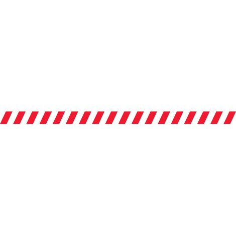 Lot 2 bandes 52mm x 1m - Hachurés Rouge - 4640426