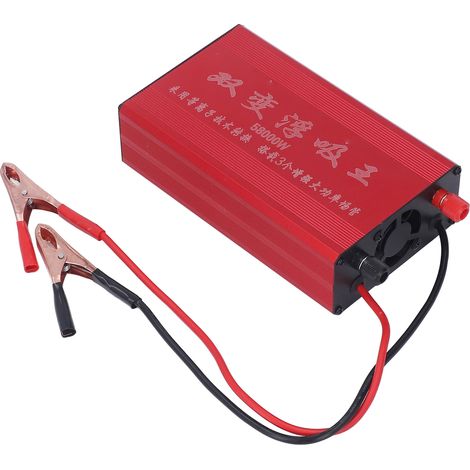 12V-Spannungsaufwärtswandler, stabiler Hochleistungswechselrichter, Aluminiumlegierung, 3-Feldröhrenbatterie, robuster DC-DC-Aufwärtswandler. (1/5)