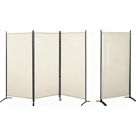 Lot de 3 — Séparateur d'espace en acier, design élégant intemporel, pour dressing, coin détente et séjour (1/5)