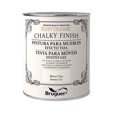 Mobili con finitura gessosa ruggine-oleo bianco gesso 0,125 l BRUGUER (1/4)