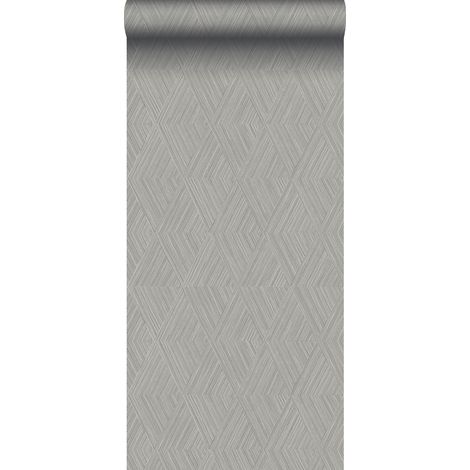 papier peint graphique 3D gris clair - Origin Wallcoverings (1/5)