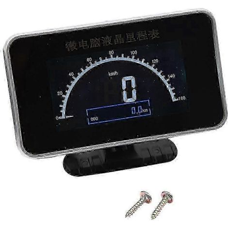 Compteur de vitesse numérique 2 en 1 pour voiture et camion 12 V/24 V avec écran LCD Pa-Yvan (1/5)