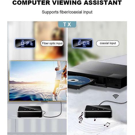 Bluetooth-Empfänger 5.3 HD 3,5-mm-Klinkenanschluss Aux-Funkadapter (1/5)